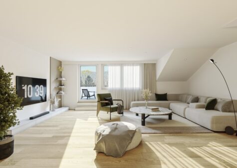 Gepflegte 4-Zimmer-Dachgeschosswohnung in Duisburg-Vierlinden! Mit Einbauküche und Balkon!, 47178 Duisburg, Dachgeschosswohnung