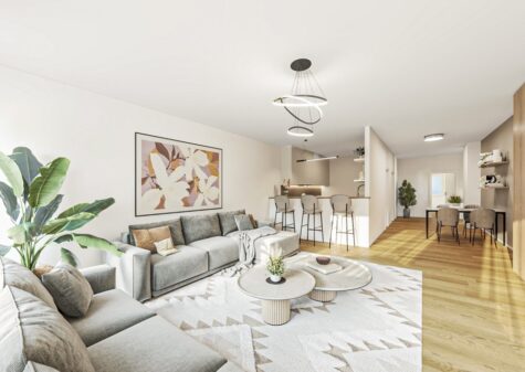 Repräsentative 3-Zimmerwohnung in Wuppertal-Langerfeld! Mit Fahrstuhl, Einbauküche und Balkon!, 42389 Wuppertal, Etagenwohnung