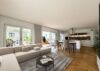 Exklusive 3-Zimmerwohnung in Wuppertal-Elberfeld! Mit Garten, Küche, Balkon, Stellplatz und Aufzug! - Wohnzimmer-after2