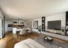 Exklusive 3-Zimmerwohnung in Wuppertal-Elberfeld! Mit Garten, Küche, Balkon, Stellplatz und Aufzug! - Wohnzimmer digitales Staging