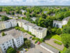 Gepflegte 3-Zimmerwohnung in Bochum-Hofstede auf Erbpachtgrundstück! Mit Balkon und Garage! - Drohne